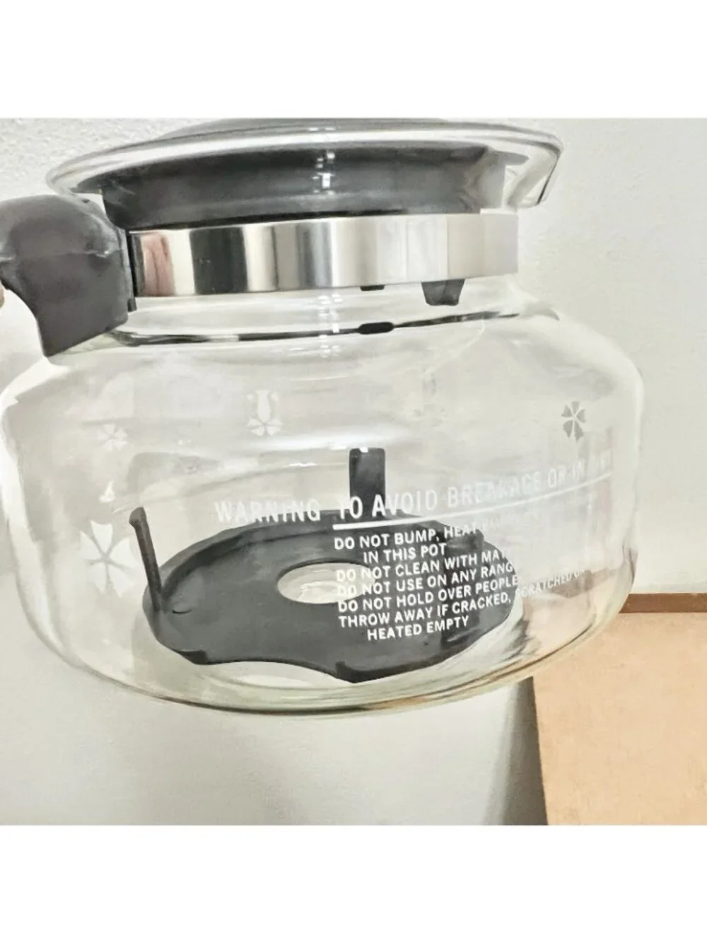 Mr Coffee D7 10 Cup Glass Carafe Decanter NOS New Fits Multiple Models